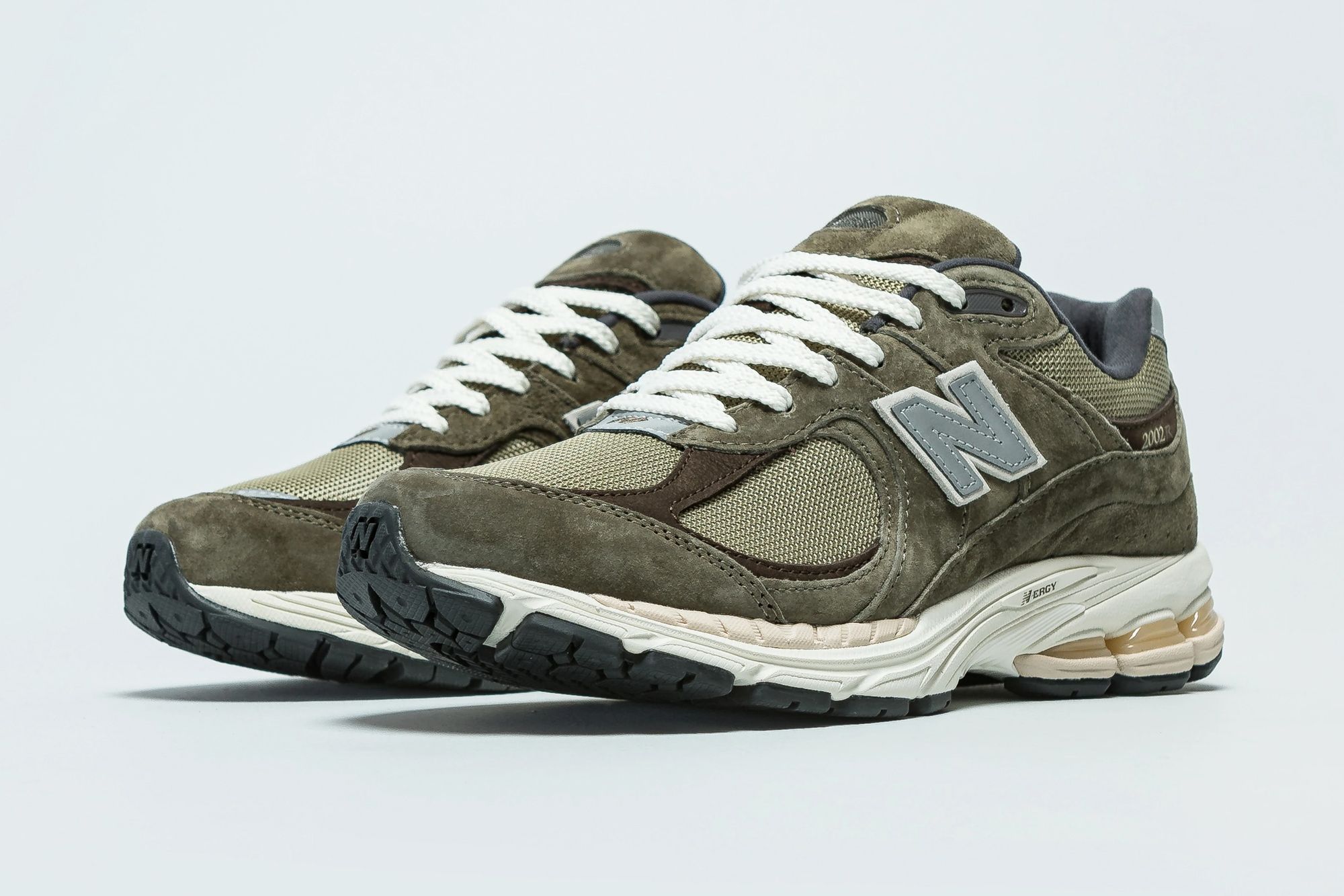 New Balance 2002R Olive Suede