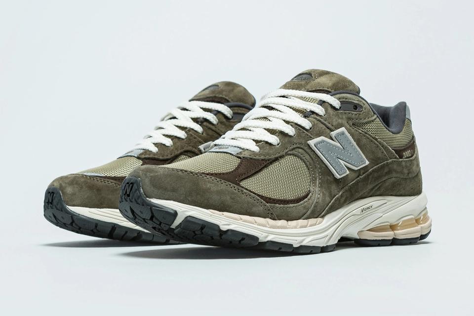 New Balance Give the 2002R Olive and Charcoal Suede Makeovers - Sneaker ...