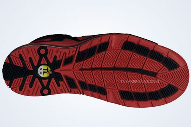 Nike Air Max Pillar Black Sport Red Outsole 1