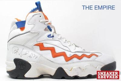 Ewing Sneakers The Empire White Orange 1
