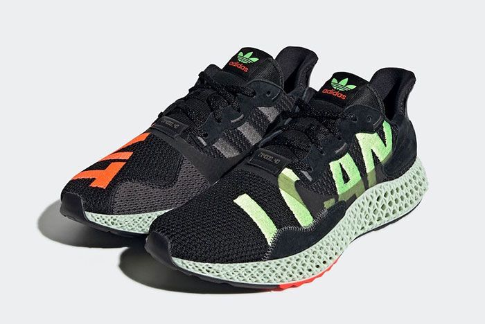 Adidas Zx 4000 4 D I Want I Can Black Ef9625 Release Date Pair