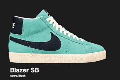 Nike Blazer Sb Azure 2008 2