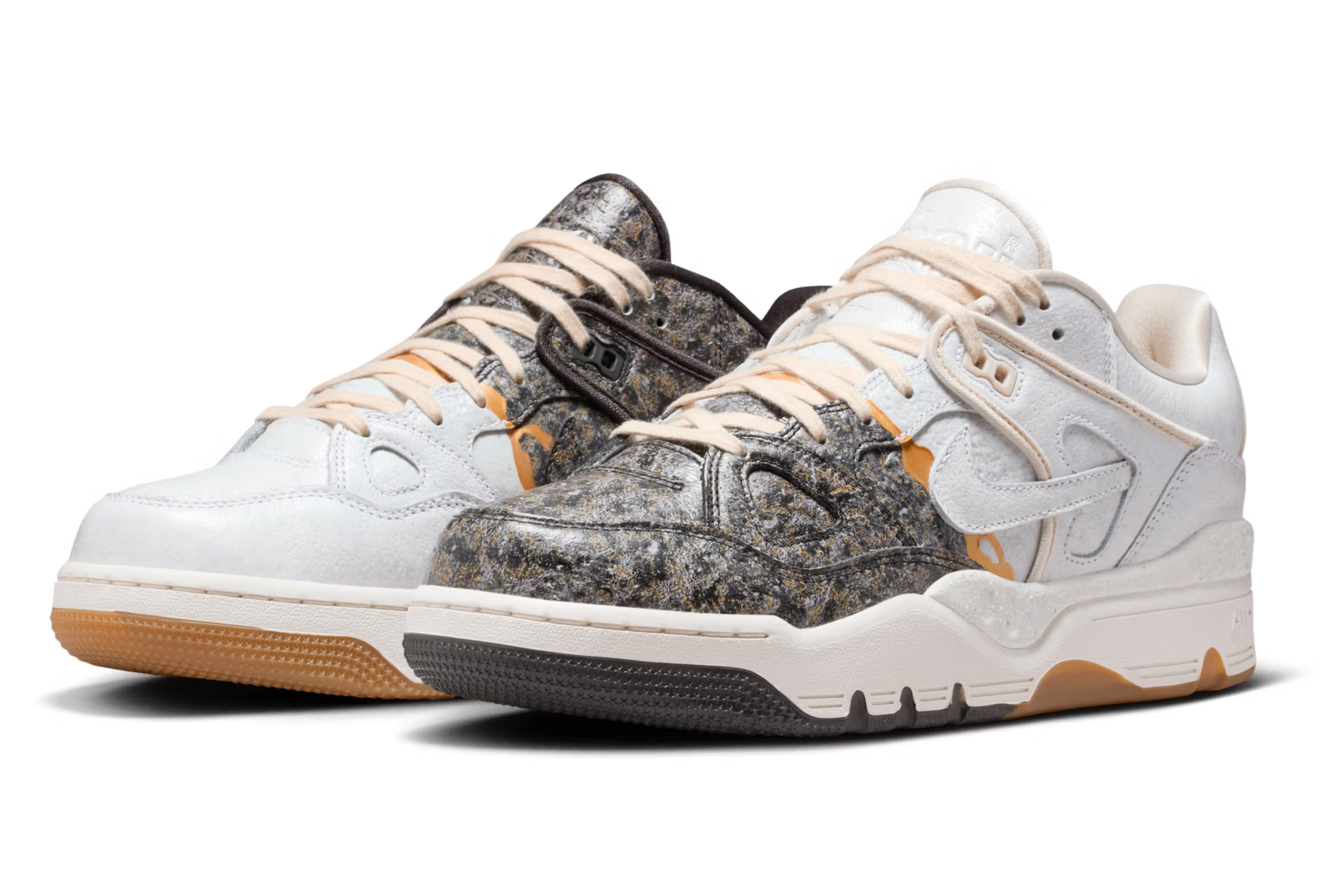 nike x nigo air force 3 ecom image on white background