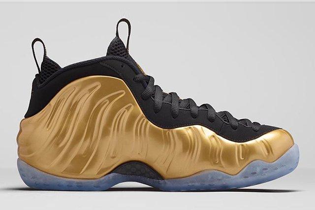 Nike Air Foamposite Metallic Gold Sneaker Freaker