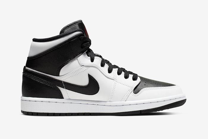 Air Jordan 1 Goes Black and White with a Touch of Red - Sneaker Freaker