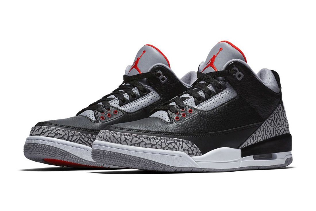 Nike Air Jordan 3 Black Cement Official Images Release Date Sneaker Freaker 1