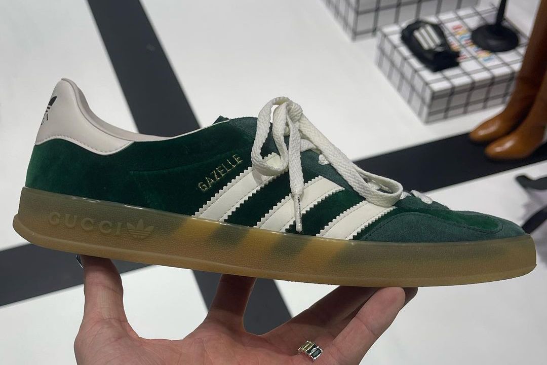 Grab a Glance at the Gucci x adidas Gazelle Collection - Sneaker ... حبوب الركبة