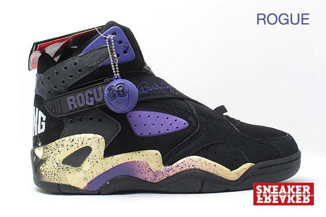 Ewing Sneakers Rogue Black Purple 1