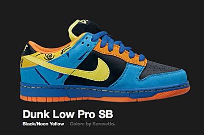 Nike Neon Yellow Dunk Low Pro Sb 2008 1