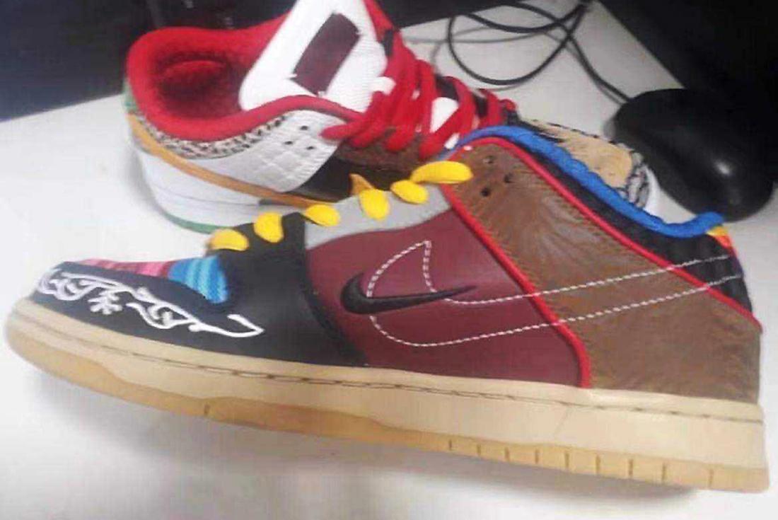 nike sb dunk low what the p rod leaked shot 
