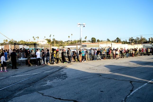 Adidas Originals Los Angeles Pop Up Concert Line 1