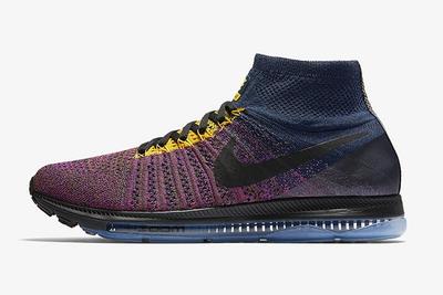 Nike Zoom All Out Flyknit Navy Purple 4