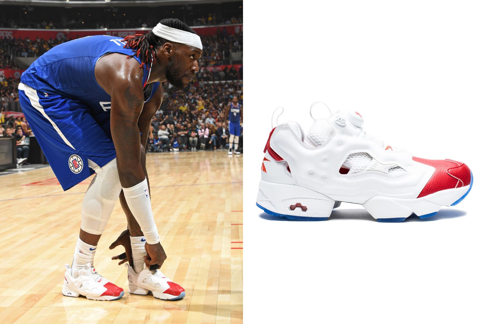 NBA Jordans on Court: Nick Young - Air Jordan 11 Low White/Purple Customs  - Air Jordans, Release Dates & More