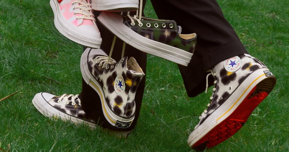 The KENZO x Converse Hana Leopard Collection Brings Spots to the