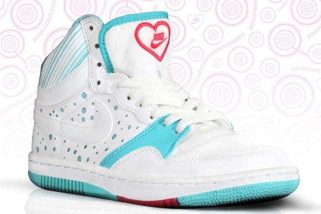 Nike Court Force One Valentines 1