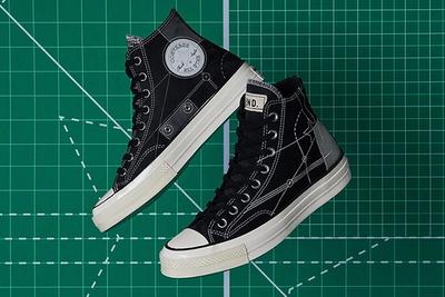 End Converse Blueprint Pack Chuck 70 Jack Purcell Black Lateral Side Shot