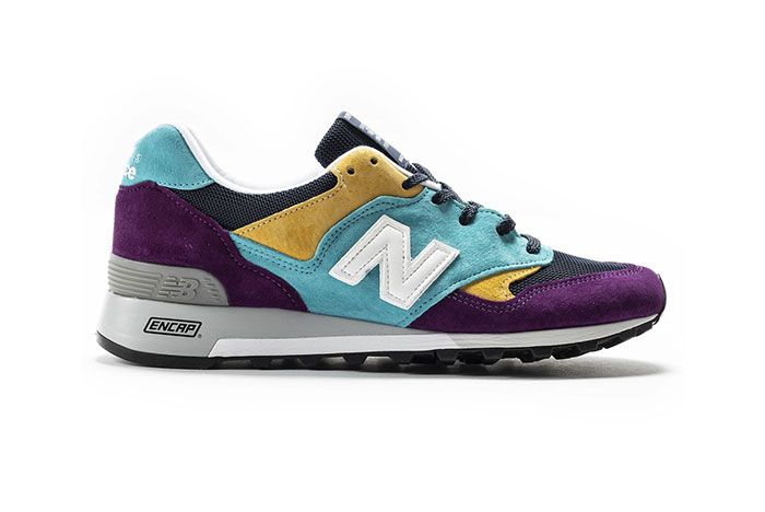 New Balance 577 Made In England Purple Blue Yellow Black Lateral