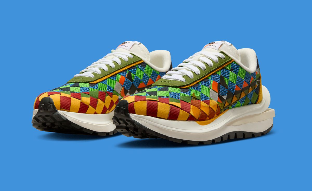 sacai and Nike Bring in Jean Paul Gaultier on the Woven Vaporwaffle