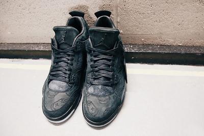 Air Jordan 4 Kaws Black Detail Sneaker Freaker 8