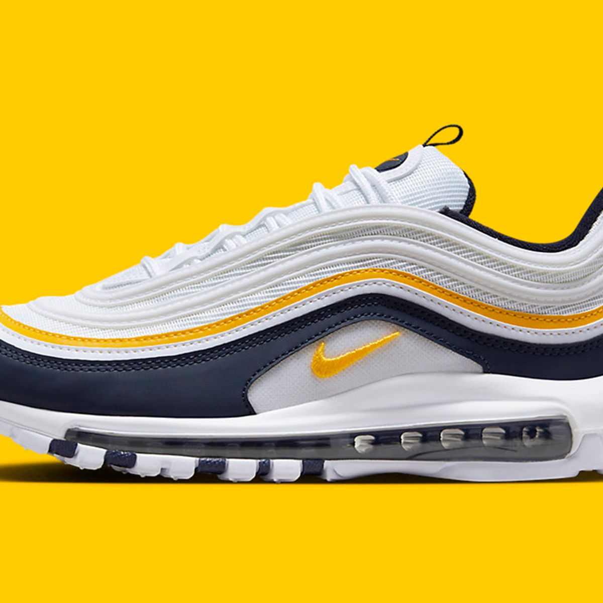 Hail to the Victors! The Nike Max 97 Gets 'Michigan' Colourway - Sneaker Freaker
