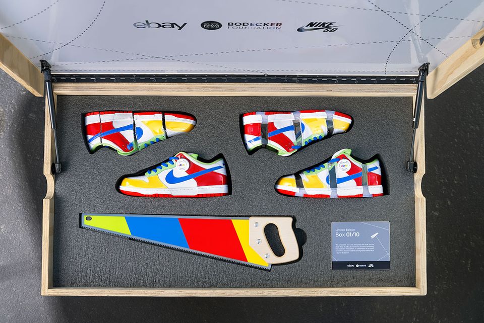 Bid On One of 10 eBay x Nike SB Dunk Low Tribute Packages! - Sneaker ...