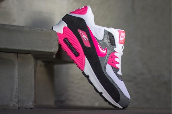 Nike Air Max (Cool Grey/Black/Hyper Pink) - Releases