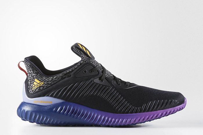 Adidas Aplhabounce Black Purple 3