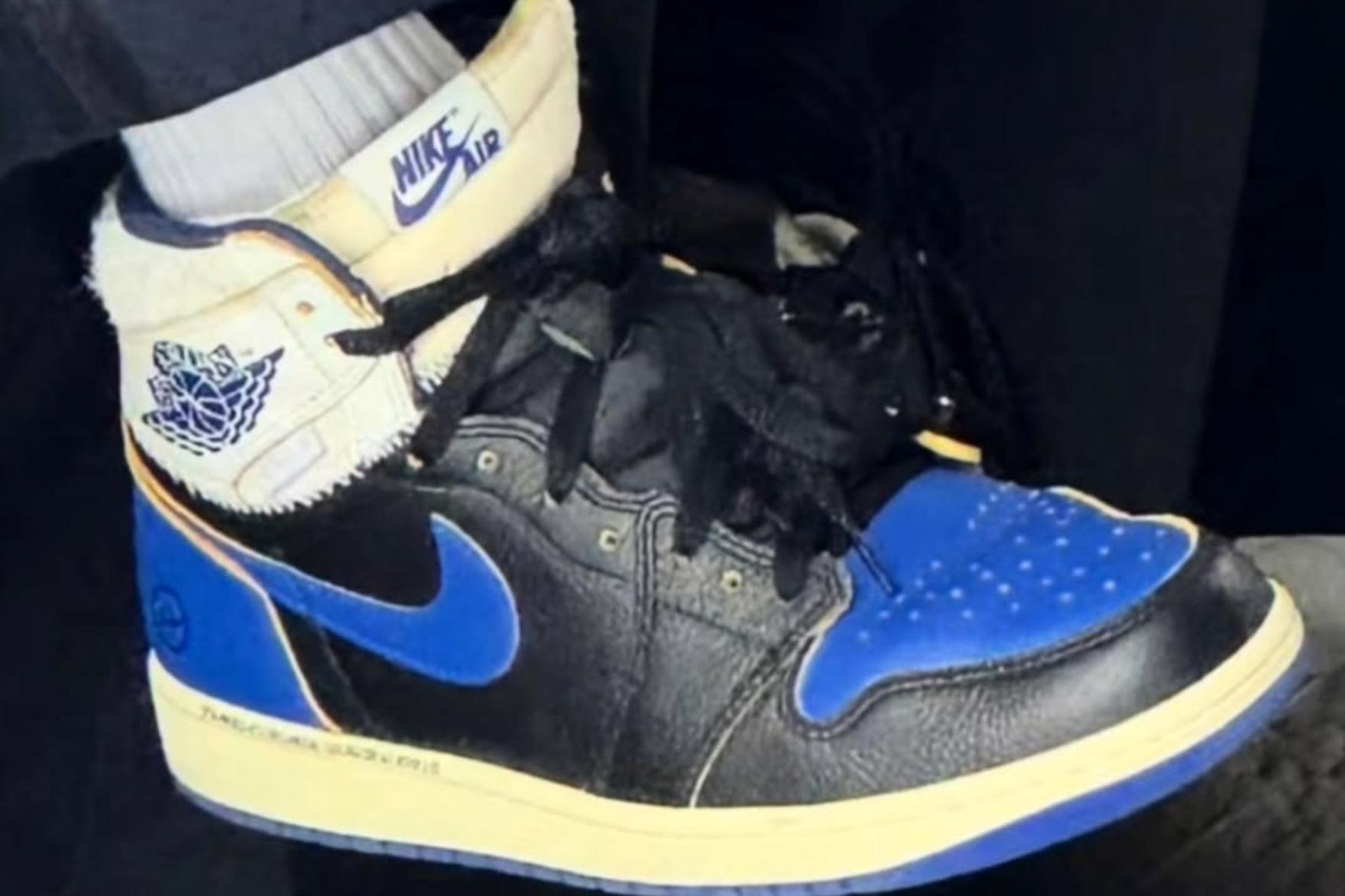 Fragement x Union x Air Jordan 1