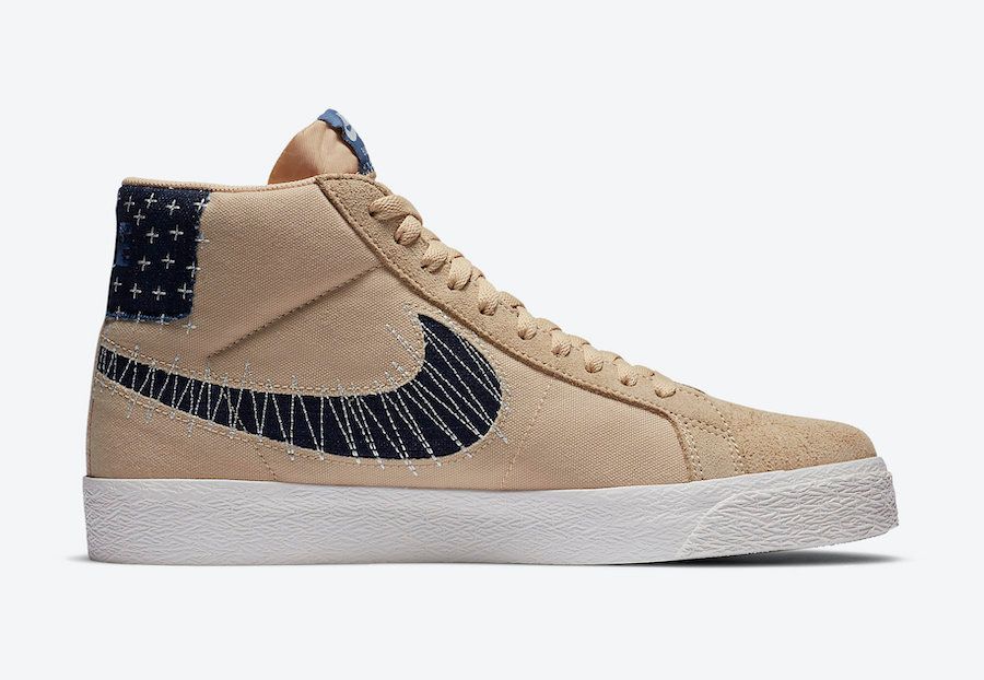 nike sb blazer denim