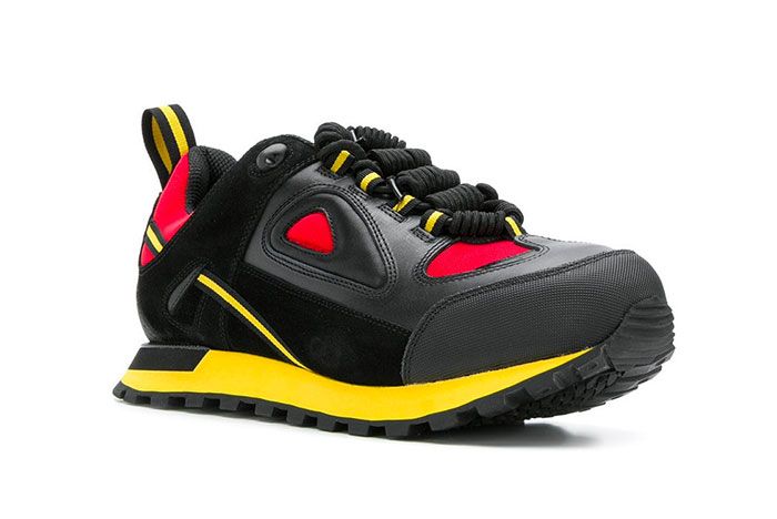 Maison Margiela Twist Up Lace Sneakers Black Yellow Red Release 001 Sneaker Freaker1