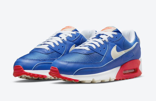 The Nike Air Max 90 Rocks the Red, White and Blue - Sneaker Freaker