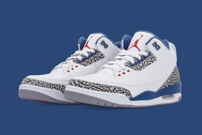 Air Jordan “True Blue” 28cm Used Nike Air Jordan III Retro