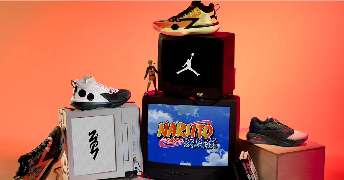 Naruto x Jordan Zion 1 Collection Revealed, Release Date Announced