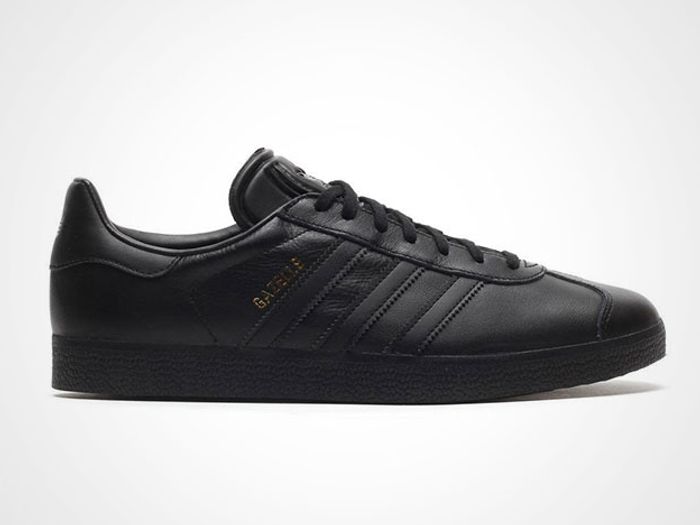 Already loyalty Current adidas Gazelle Leather (All Black) - Sneaker Freaker