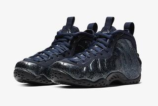 foamposite glittery sheen