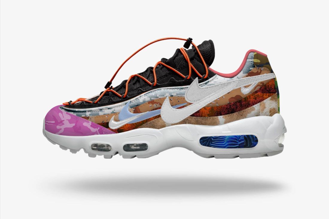 Create Own Nike Air Max 95 at Sports to Win a Pair Designed ONEFOUR! - Freaker