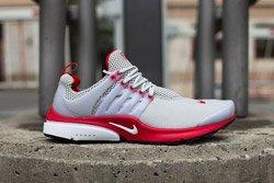 Nike Air Presto Grey Red Dp