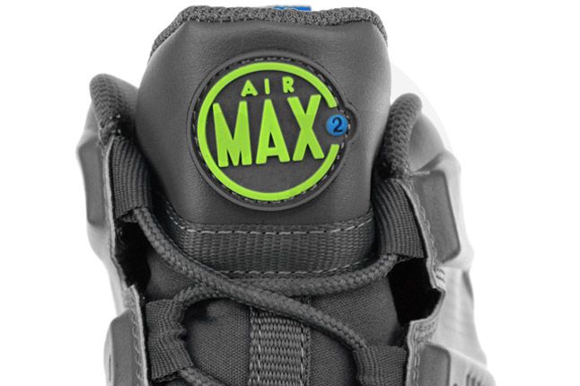 Nike Air Max Barkley Dark Grey Photo Blue Green Tongue 1