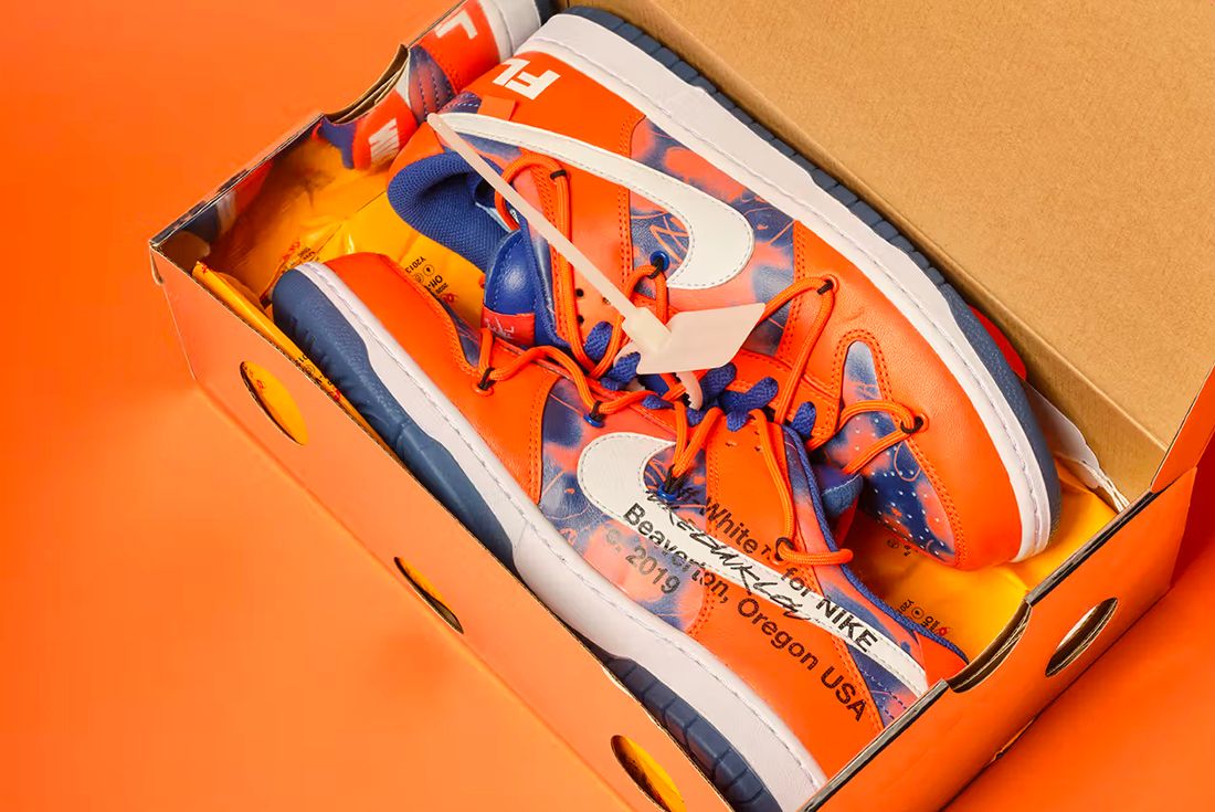 Sotheby's Auction: Nike Dunk Low Virgil Abloh x Futura Laboratories for  Charity 