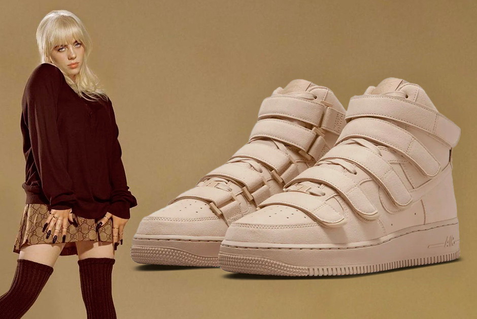 Official Images: Billie Eilish x Nike Air Force 1 High - Sneaker