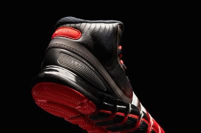 Adidas Crazyquick Black Redwhite Heel Detail 1