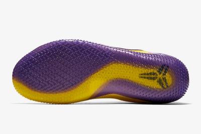 Nike Kobe Ad Nxt 360 Yellow Strike Lakers Aq1087 700 Outsole Sneaker Freaker