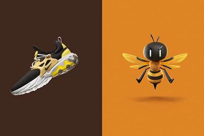 Nike Air Presto React Brutal Honey Graphic