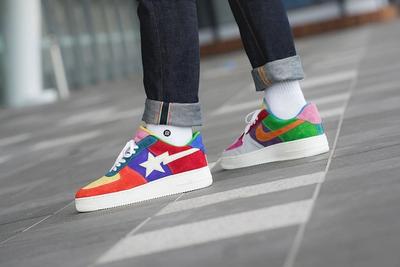Bespoke Ind Easter What The Swoosh Air Force 1 On Foot6