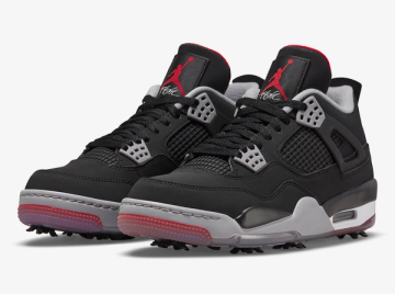 Official Images Air Jordan 4 Golf Bred Industry News