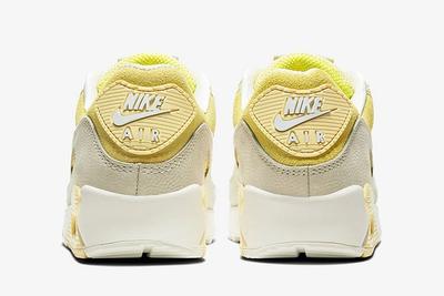 Nike Air Max 90 Lemon Cw2654 700 Heel Shot