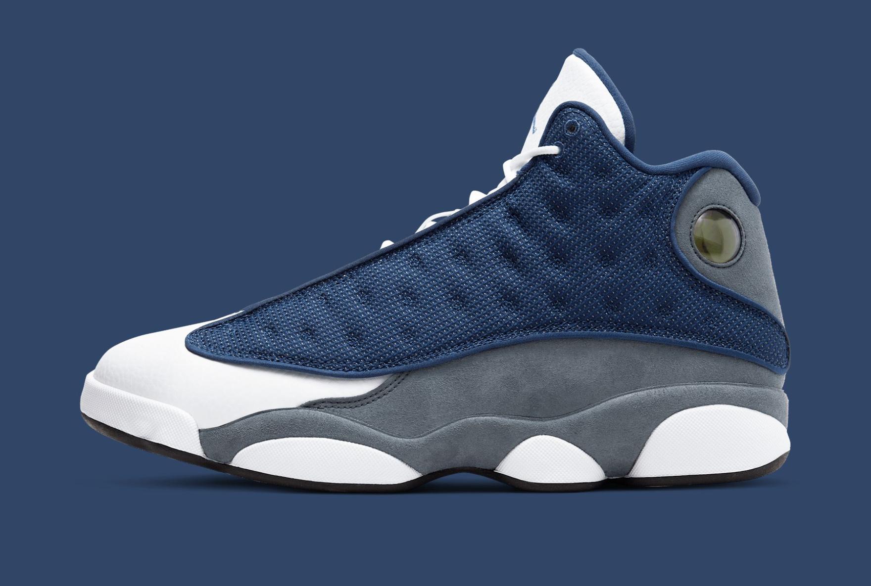 Lateral Side of the Air Jordan 13 Flint From 2020