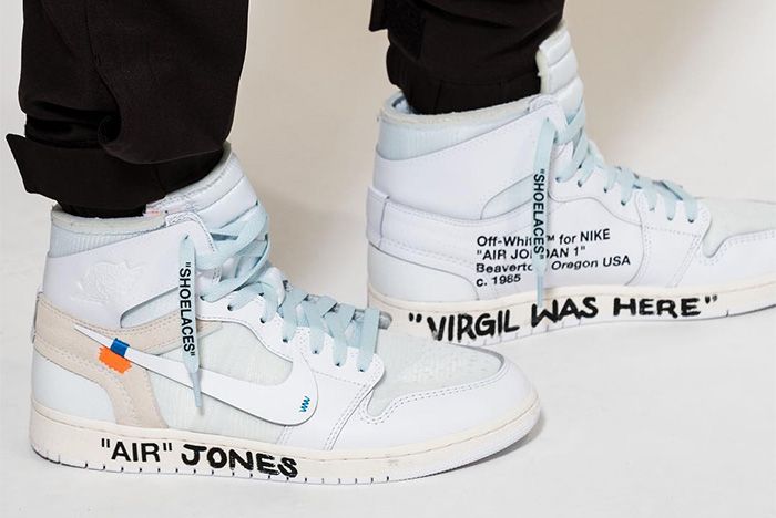 Virgil Abloh Debuts New Off-White x Air Jordan 1 Sneakers – Footwear News