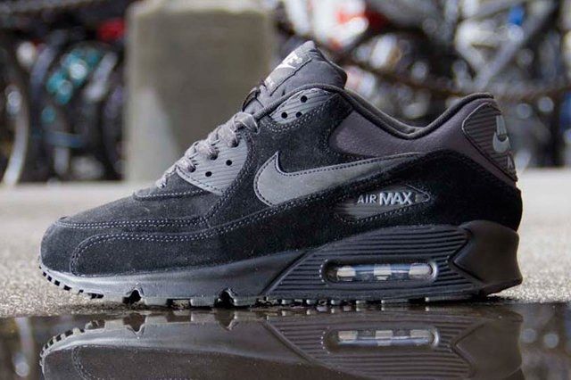 Nike Air Max 90 Premium (Charcoal Suede) - Sneaker Freaker