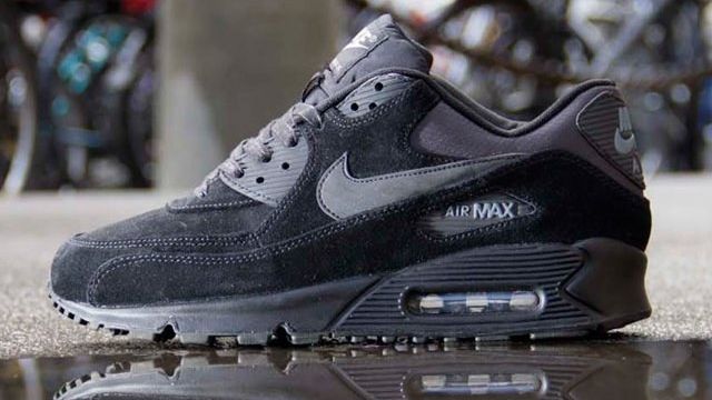 Productivo gris ritmo Nike Air Max 90 Premium (Charcoal Suede) - Sneaker Freaker